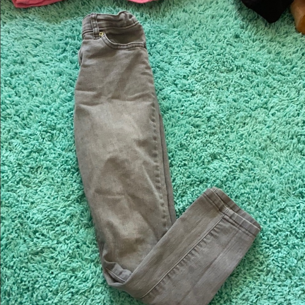 Grey jeans